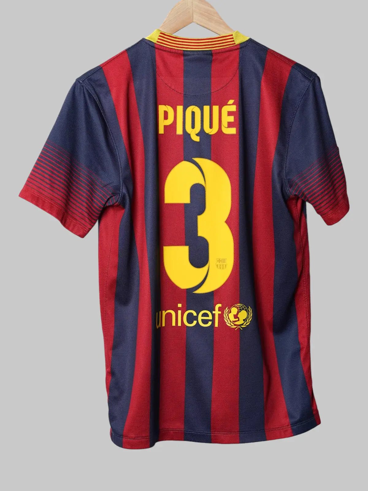 FC Barcelona Home Shirt 2013/14 Pique 3 (S)