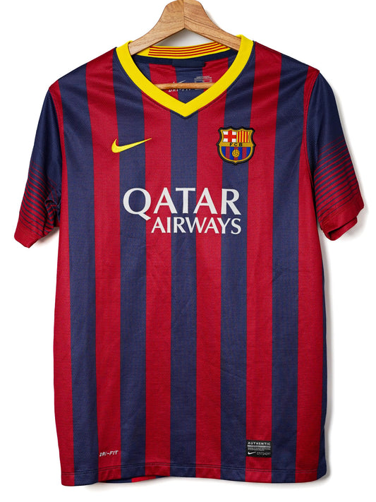 FC Barcelona Home Shirt 2013/14 (XL Kids)
