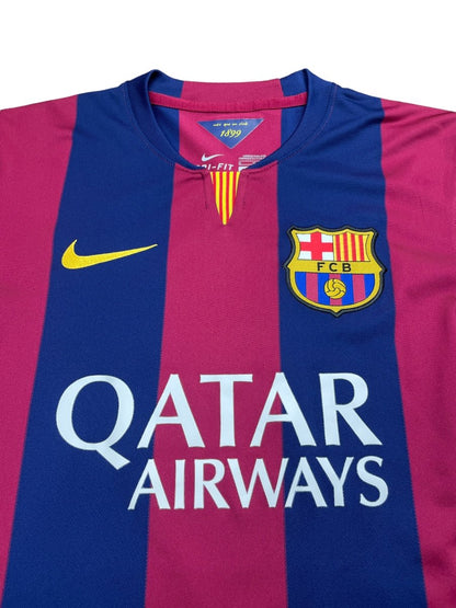 FC Barcelona Home Shirt 2014/15 - 10/10 - M