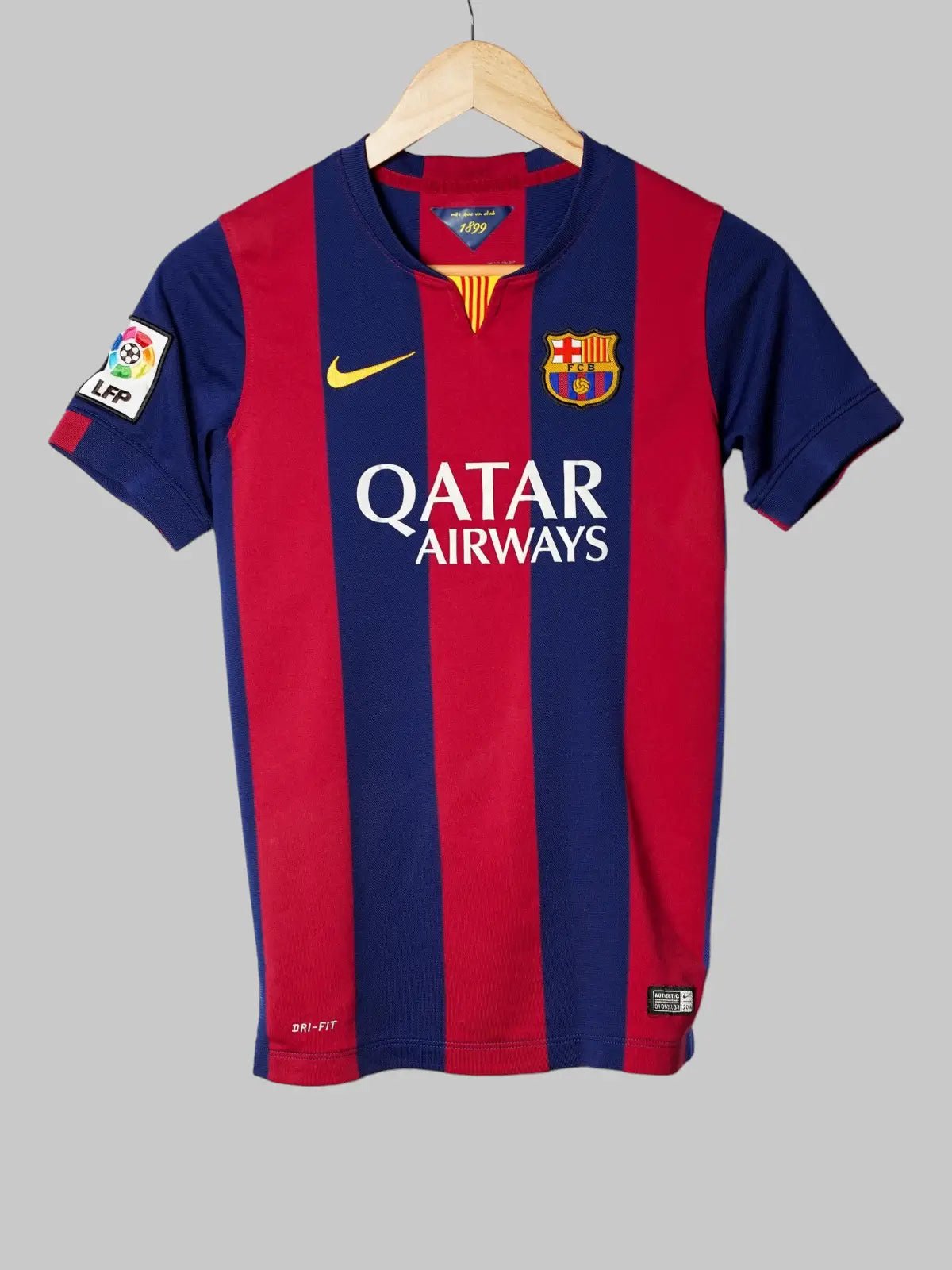 Camiseta FC Barcelona Home 2014/15 A.Iniesta 8 (L Niño)