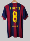 Camiseta local FC Barcelona 2014/15 Iniesta nº 8 (M)