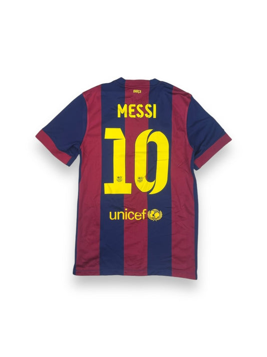 FC Barcelona Home Shirt 2014/15 Messi #10 - 10/10 - S