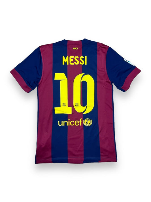 FC Barcelona Home Shirt 2014/15 Messi #10 - 10/10 - S