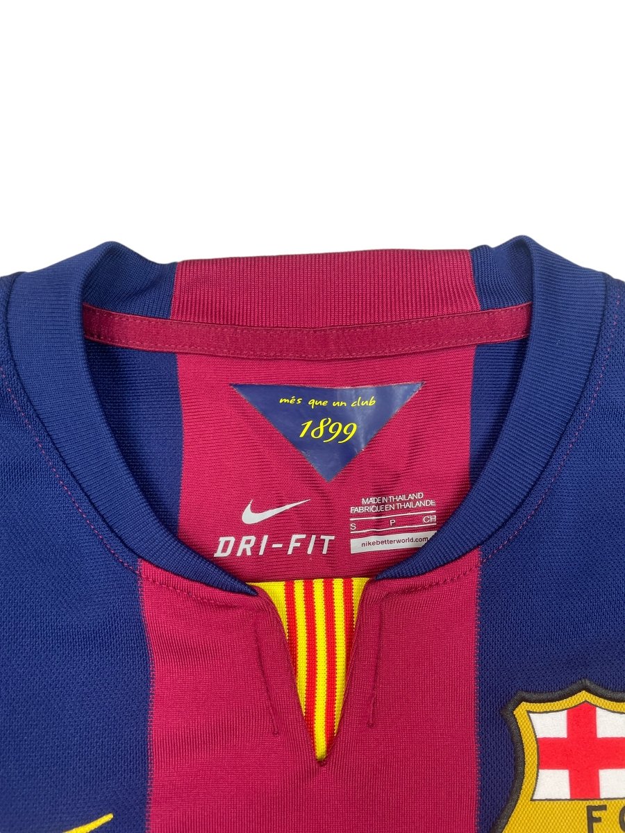 FC Barcelona Home Shirt 2014/15 Messi #10 - 10/10 - S