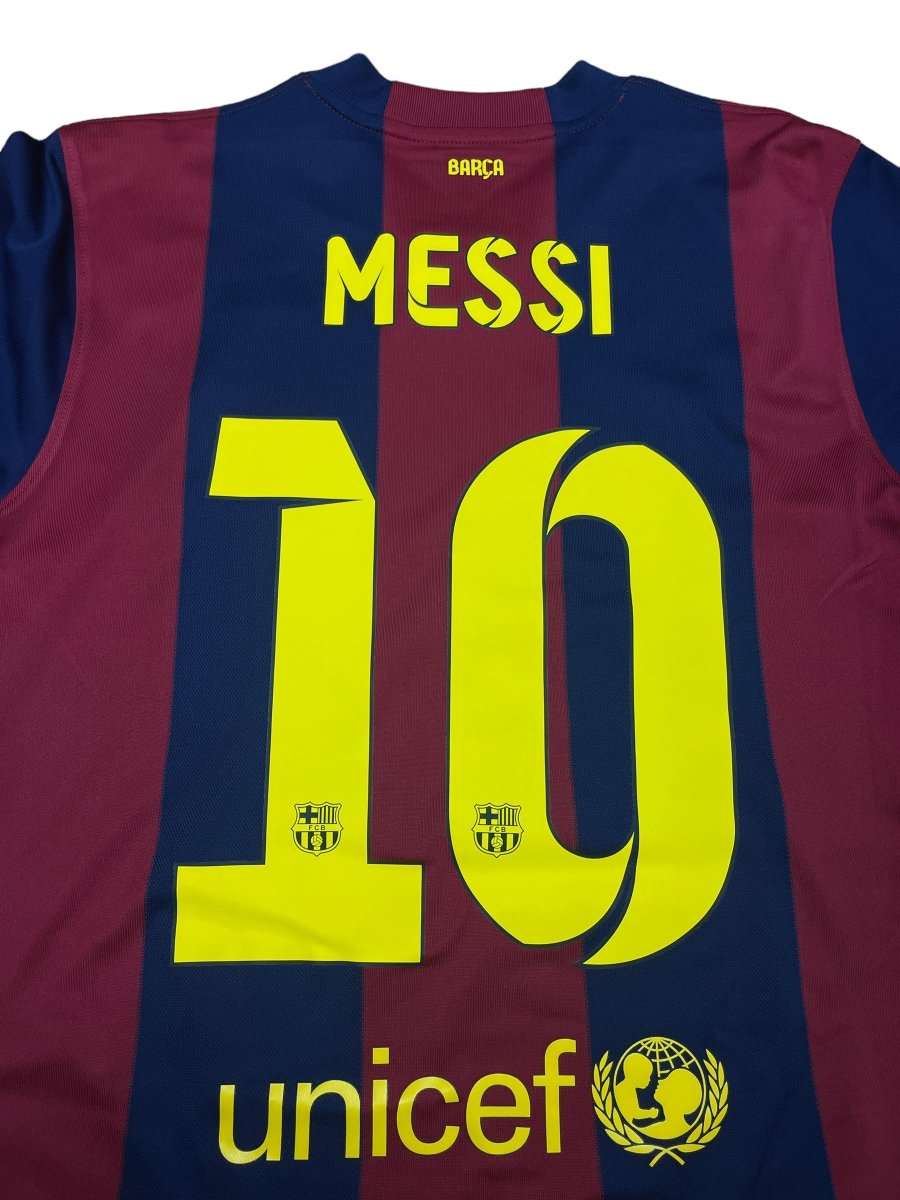 FC Barcelona Home Shirt 2014/15 Messi #10 - 10/10 - S