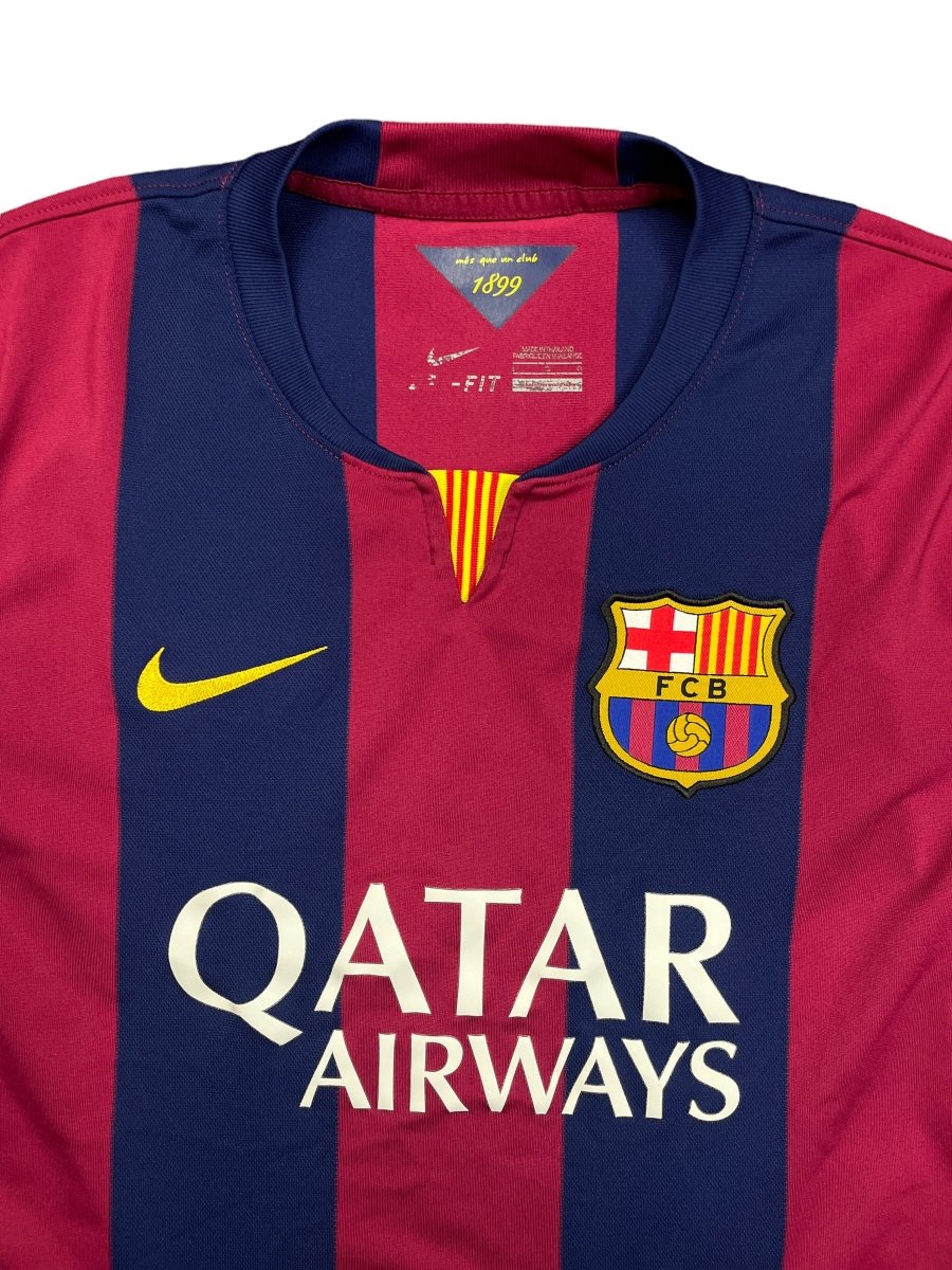 FC Barcelona Home Shirt 2014/15 Messi #10 - 9/10 - L