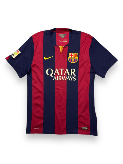 FC Barcelona Home Shirt 2014/15 Messi #10 - 9/10 - L