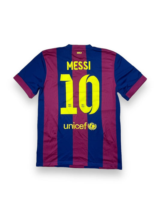 FC Barcelona Home Shirt 2014/15 Messi #10 - 9/10 - M