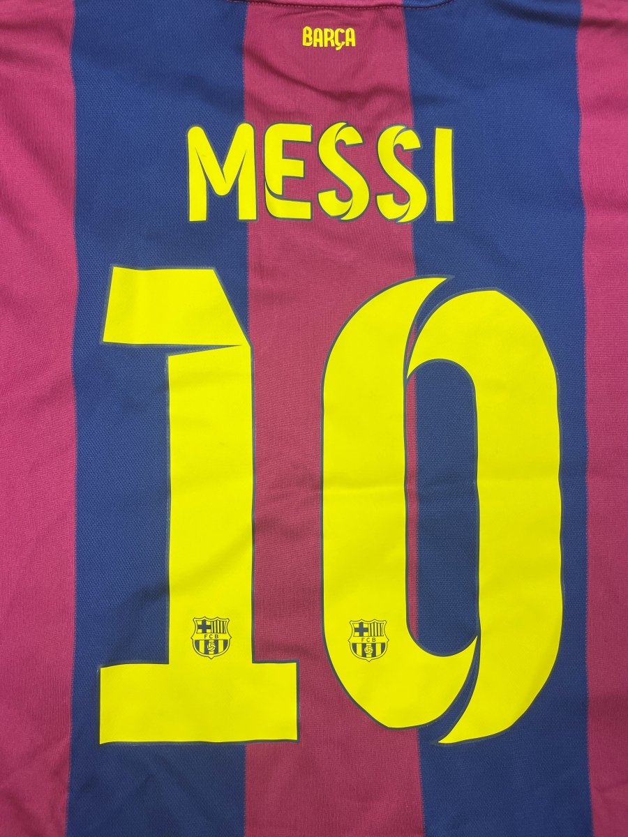 FC Barcelona Home Shirt 2014/15 Messi #10 - 9/10 - M