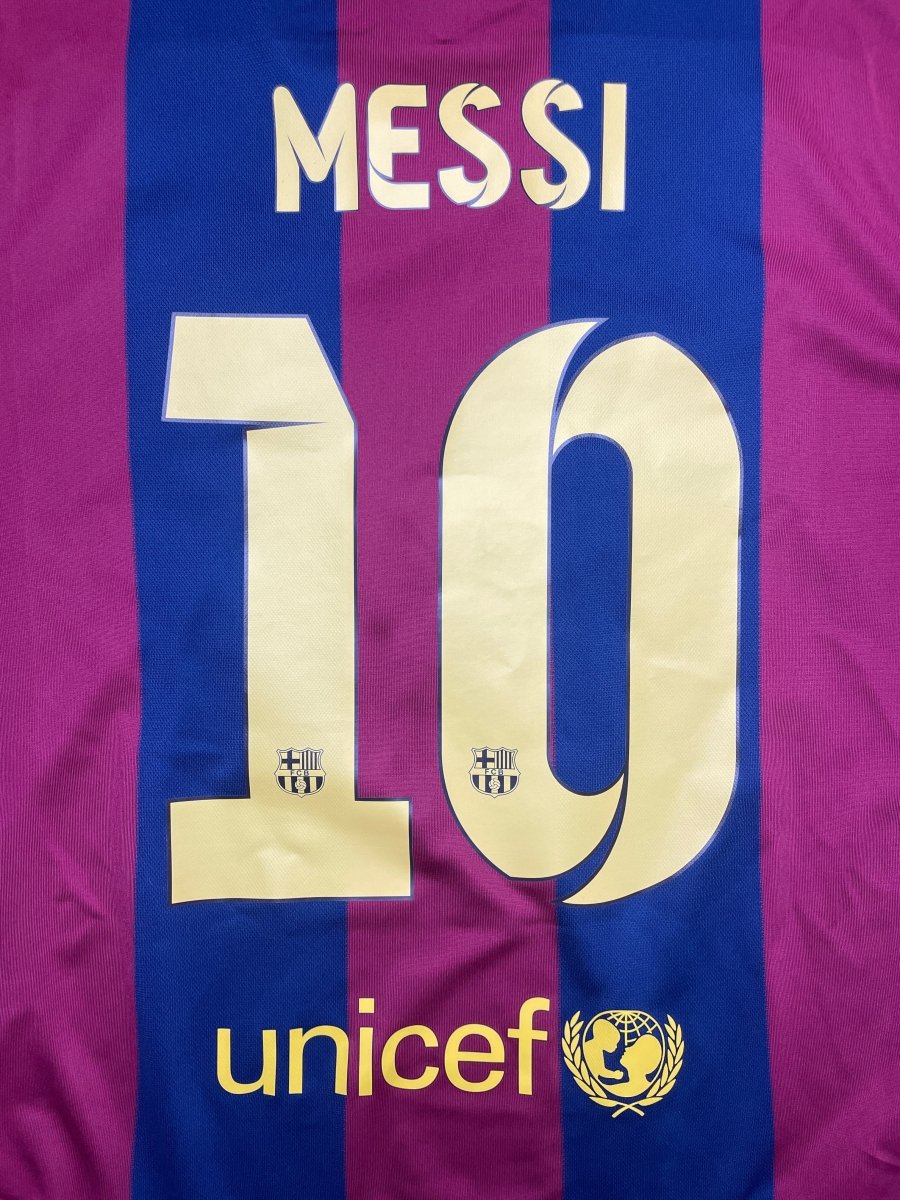 FC Barcelona Home Shirt 2014/15 Messi #10 - 9/10 - M