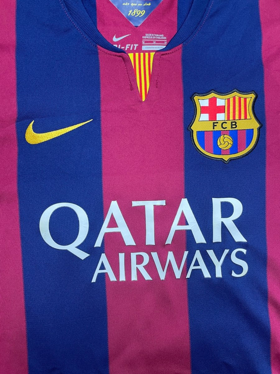 FC Barcelona Home Shirt 2014/15 Messi #10 - 9/10 - M