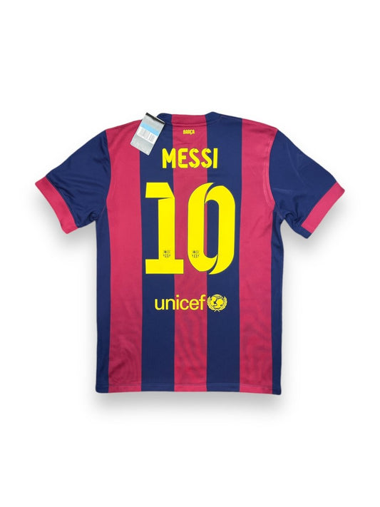 FC Barcelona Home Shirt 2014/15 Messi #10 BNWT - 10/10 - M