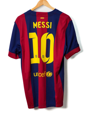 FC Barcelona Home Shirt 2014/15 Messi 10 (L)