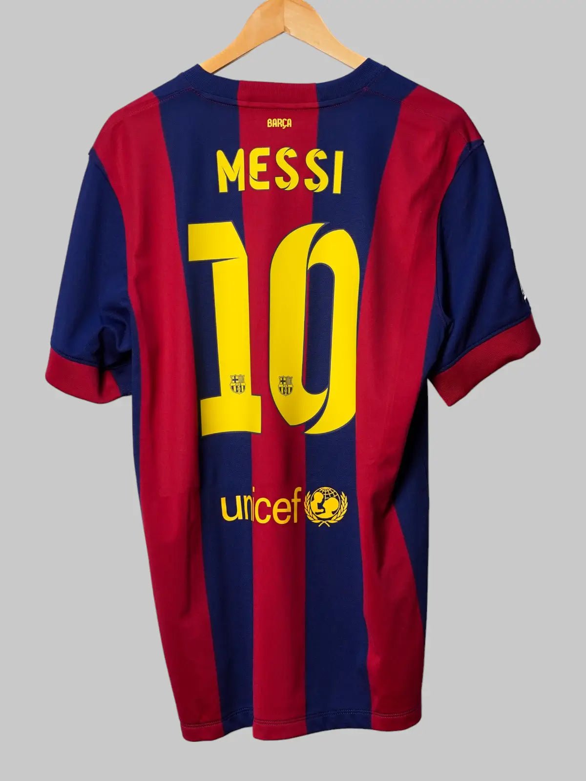 FC Barcelona Home Shirt 2014/15 Messi 10 (L)