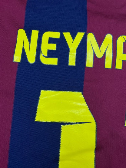 FC Barcelona Home Shirt 2014/15 Neymar #11 - 9/10 - L