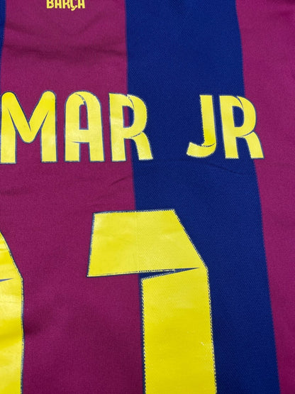 FC Barcelona Home Shirt 2014/15 Neymar #11 - 9/10 - L