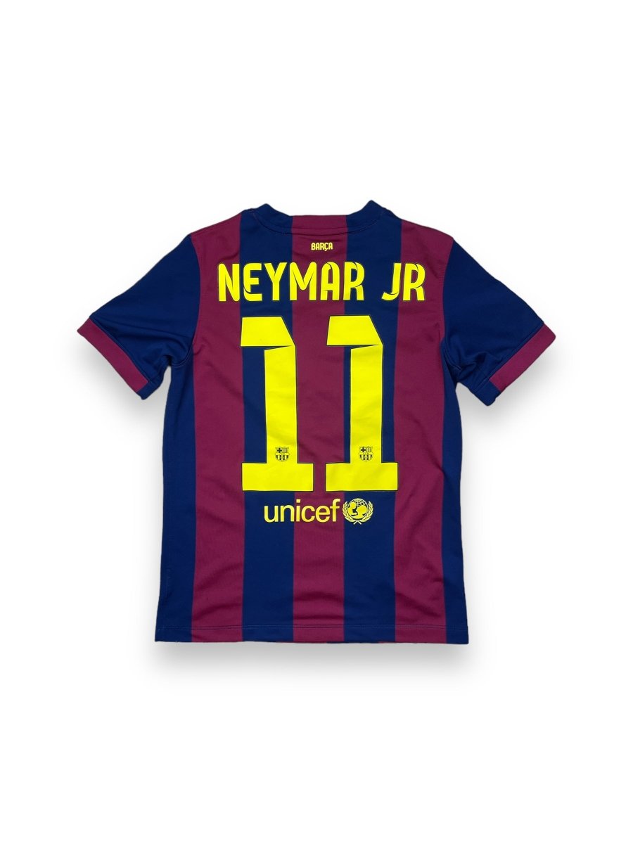 FC Barcelona Home Shirt 2014/15 Neymar JR #11 - 9/10 - L kids