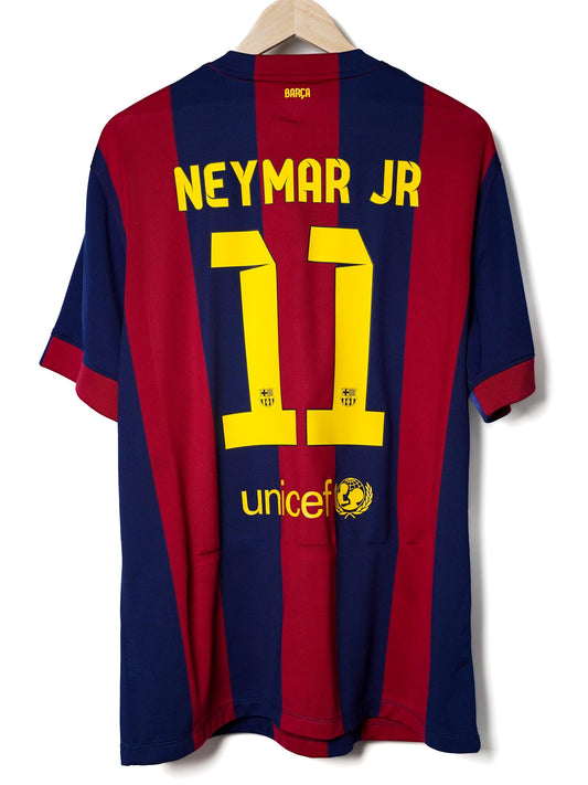 FC Barcelona Home Shirt 2014/15 Neymar Jr 11 (L)