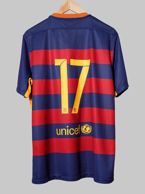 FC Barcelona Home Shirt 2015/16 17 (L)