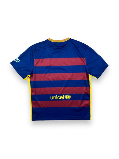 FC Barcelona Home Shirt 2015/16 - 9/10 - XL