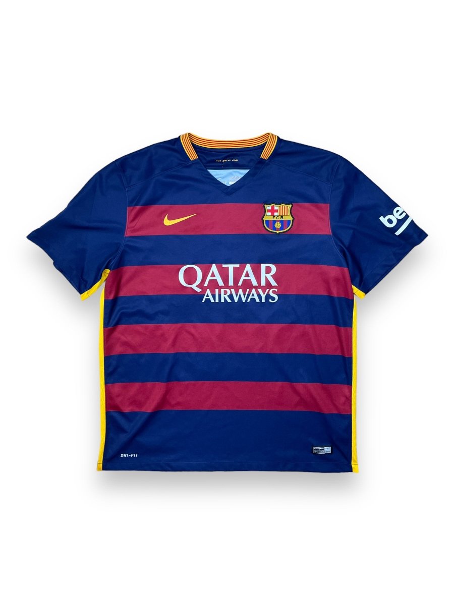 FC Barcelona Home Shirt 2015/16 Iniesta #8 - 9/10 - XL