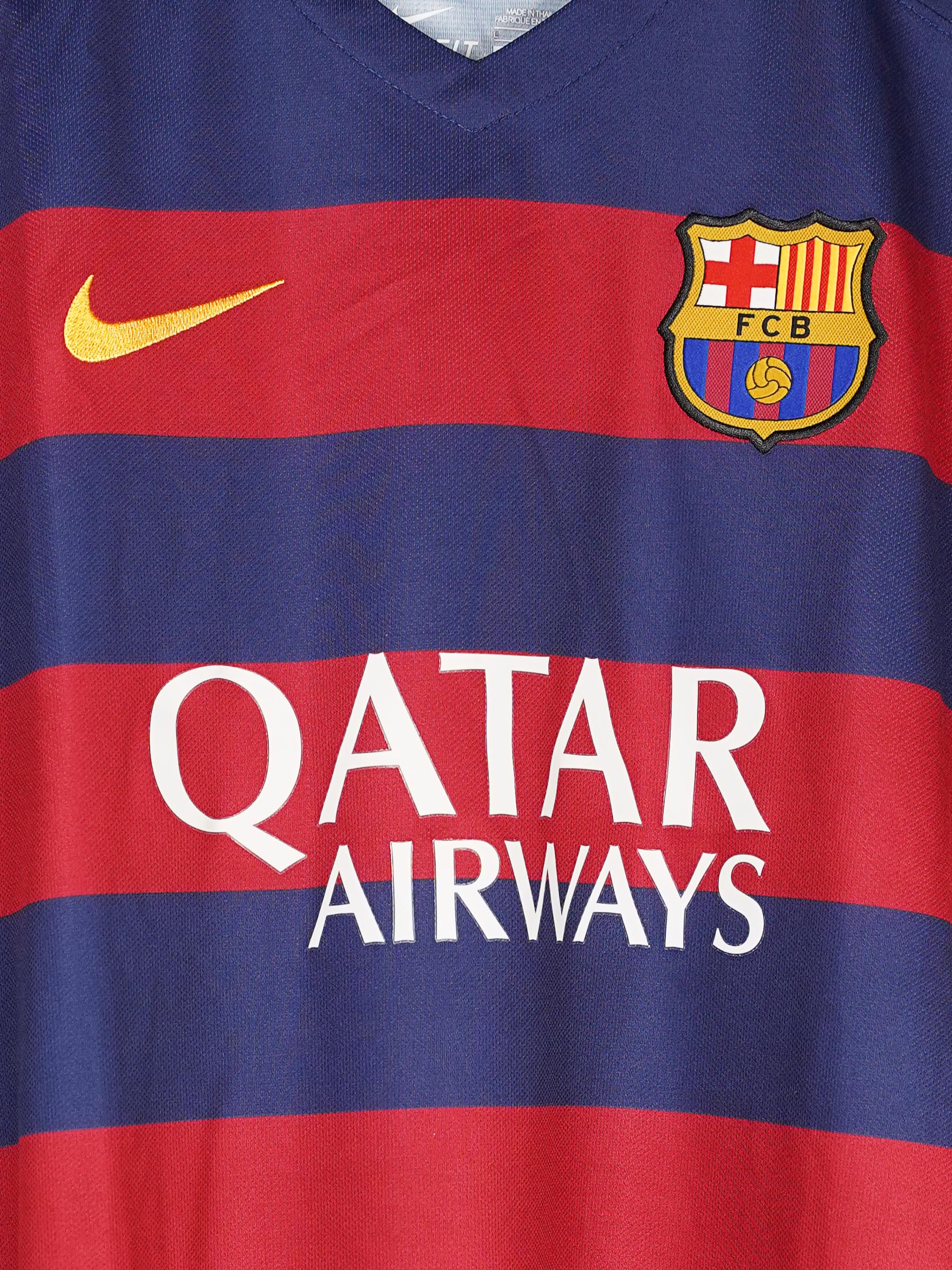 2015/16 FC Barcelona I.Raketic #4 Home Shirt (L) Nike – First11