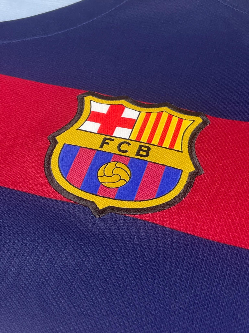 FC Barcelona Home Shirt 2015/16 Messi 10 (L)