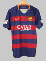 FC Barcelona Home Shirt 2015/16 Messi 10 (L)