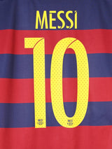 FC Barcelona Home Shirt 2015/16 Messi 10 (L)