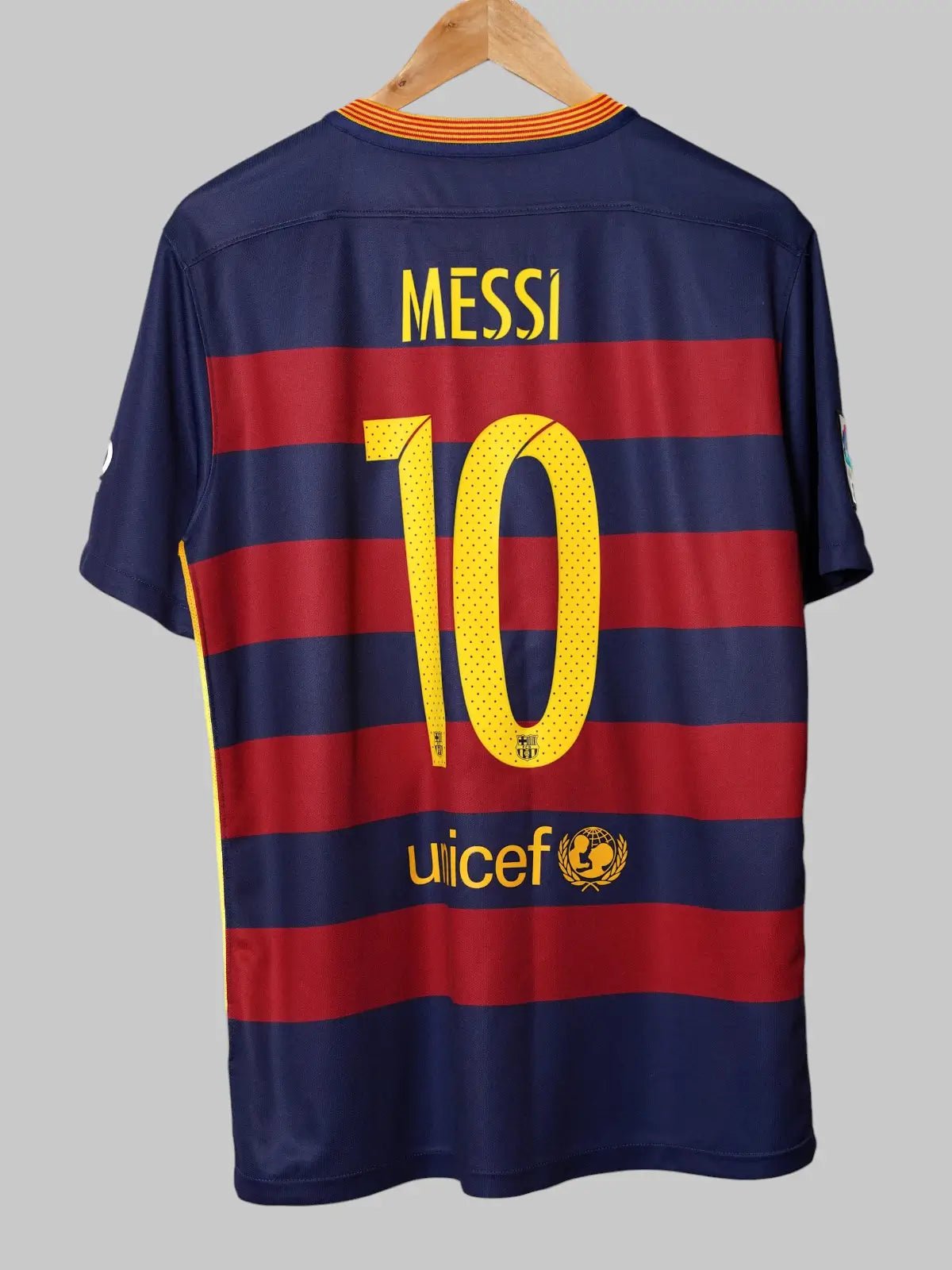 FC Barcelona Home Shirt 2015/16 Messi 10 (L)