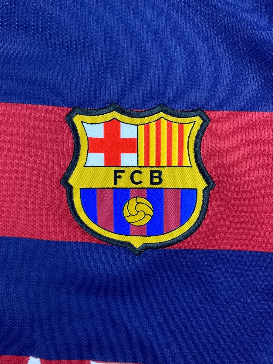 FC Barcelona Home Shirt 2015/16 Neymar #11 - 9/10 - L