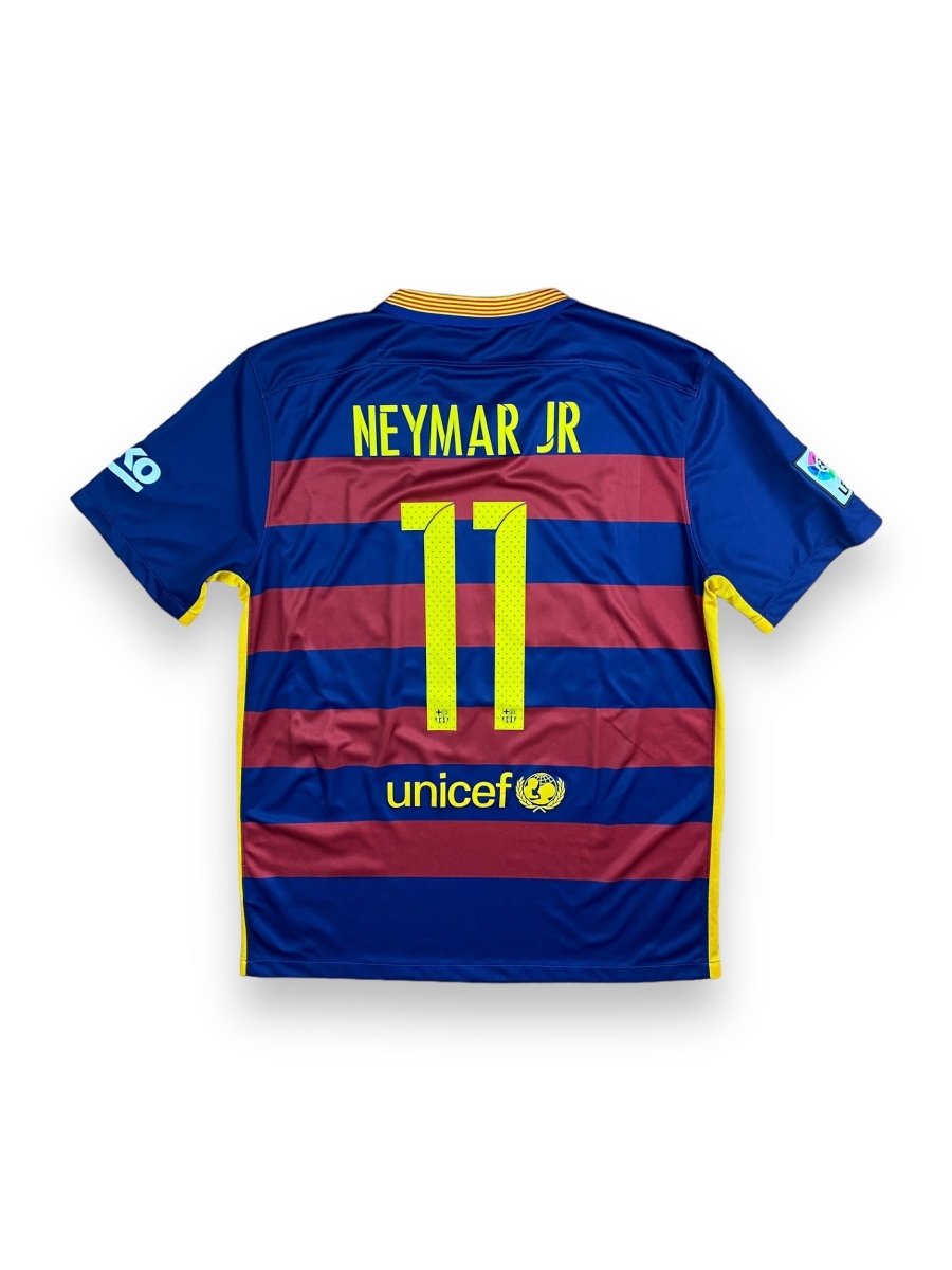 FC Barcelona Home Shirt 2015/16 Neymar #11 - 9/10 - L