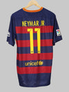 FC Barcelona Home Shirt 2015/16 Neymar Jr #11 (L)