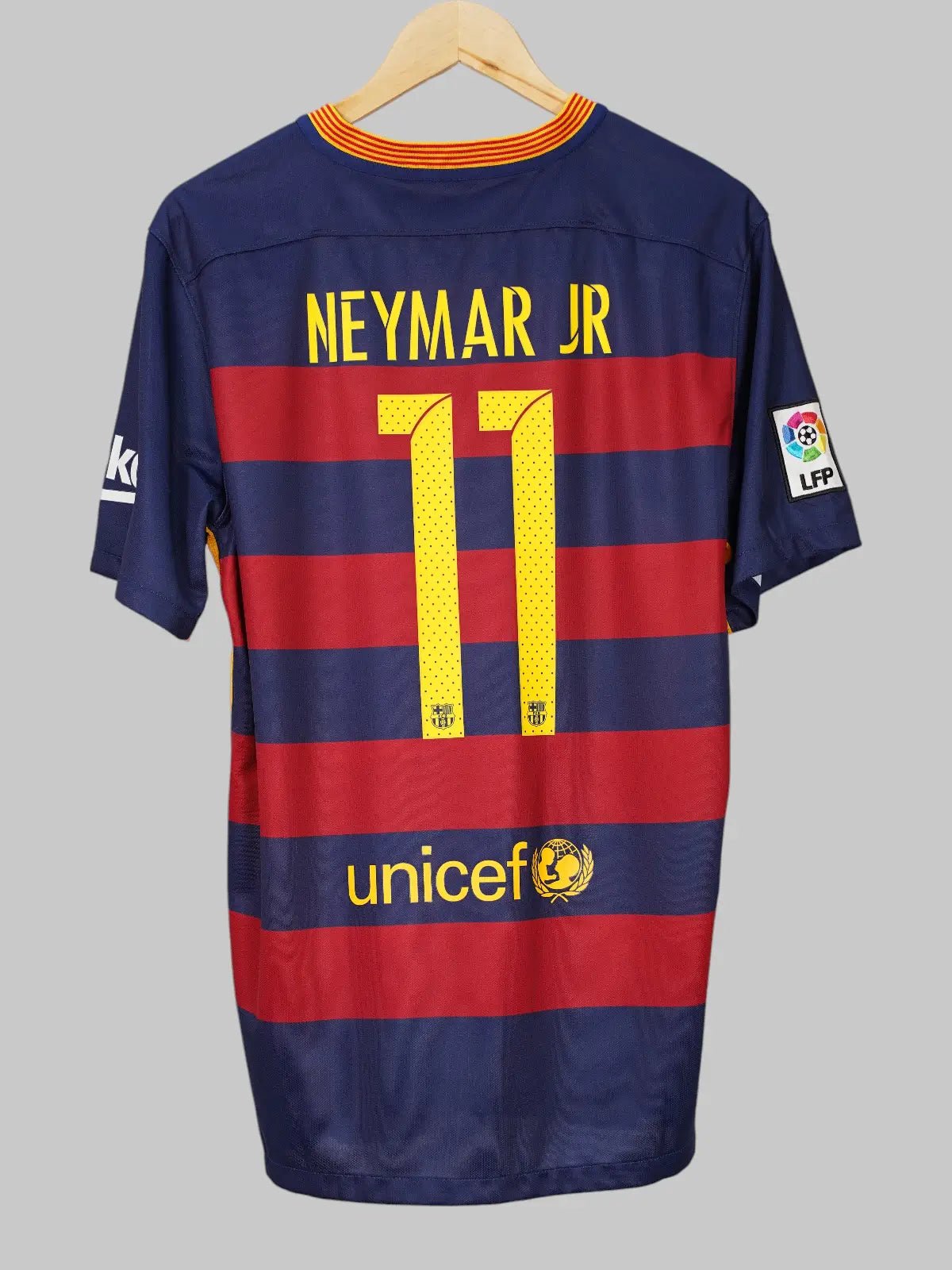 FC Barcelona Home Shirt 2015/16 Neymar Jr 11 (L)