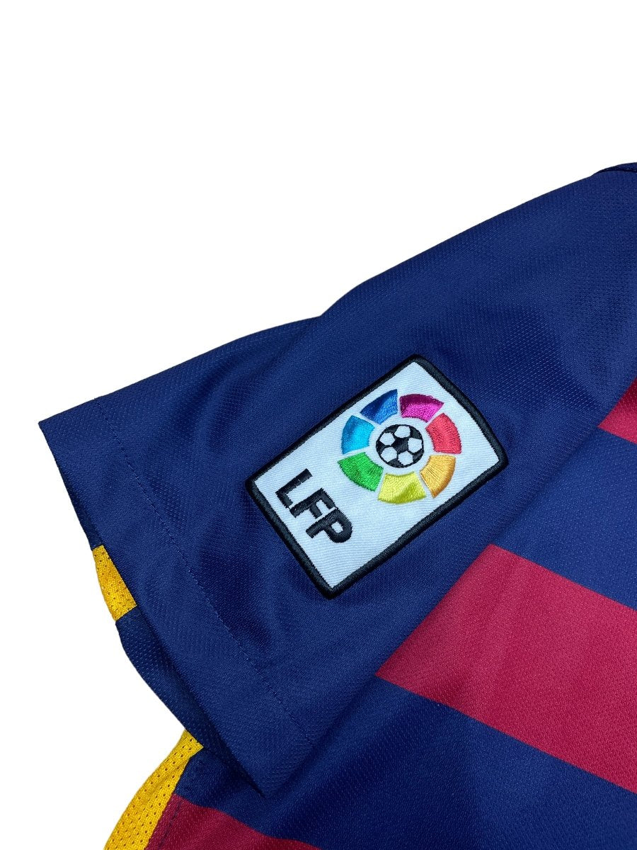 FC Barcelona Home Shirt 2015/16 Suarez #9 - 9/10 - XL Kids