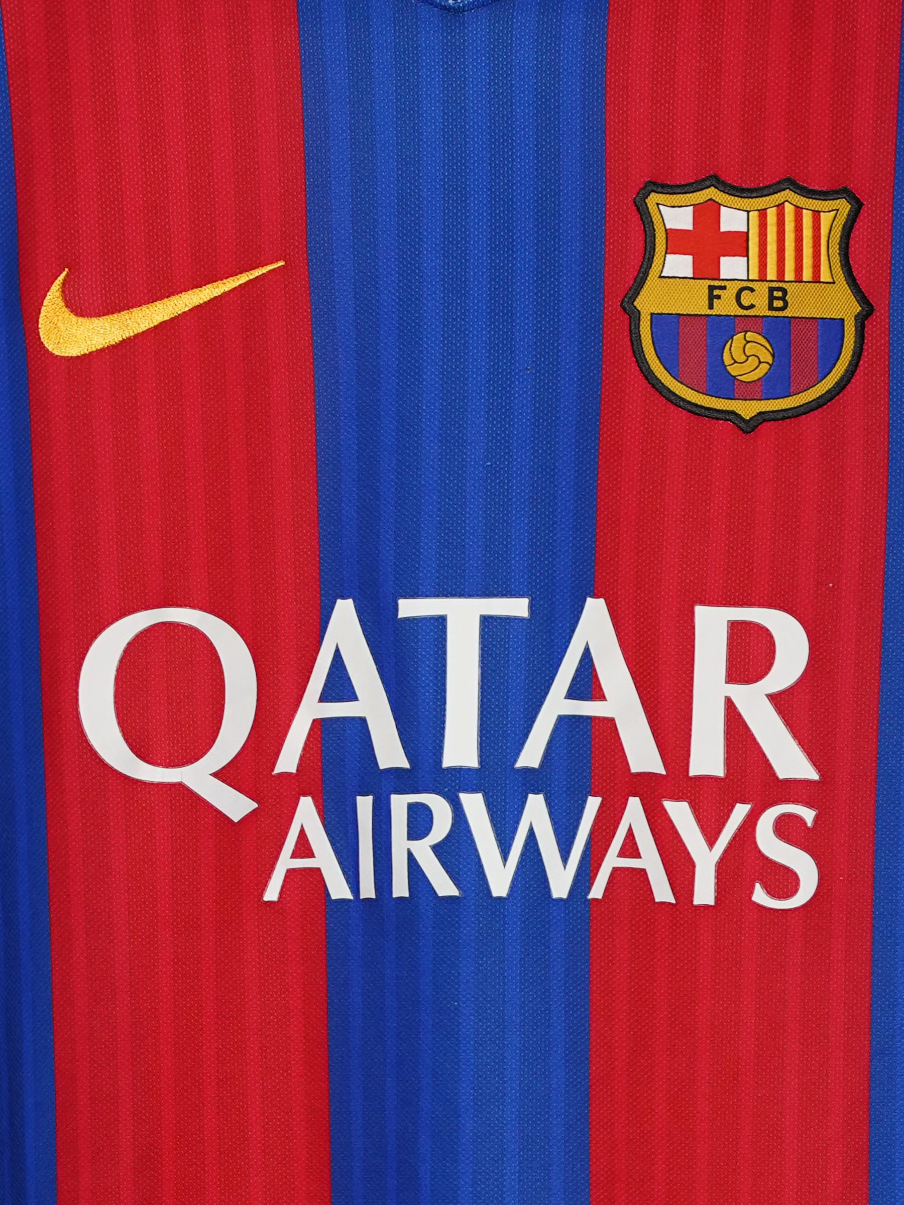 FC Barcelona Home Shirt 2016/17 L/S Neymar Jr 11 (L)