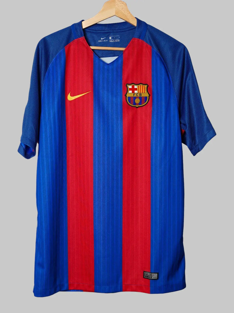 FC Barcelona Home Shirt 2016/17 Messi 10 (L)