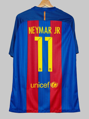 FC Barcelona Home Shirt 2016/17 Neymar Jr 11 (L)