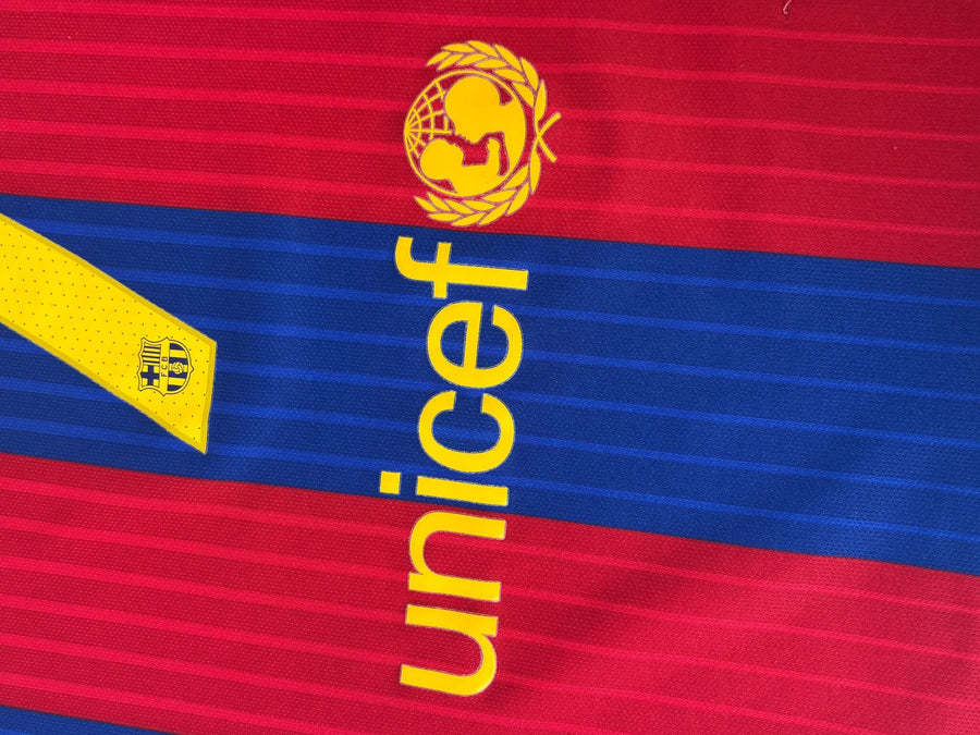 FC Barcelona Home Shirt 2016/17 Suarez 9 (L)