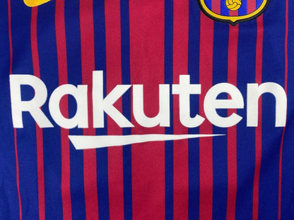 FC Barcelona Home Shirt 2017/18 Dembele #11 - 9/10 - M