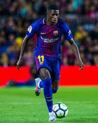 FC Barcelona Home Shirt 2017/18 Dembele #11 - 9/10 - M