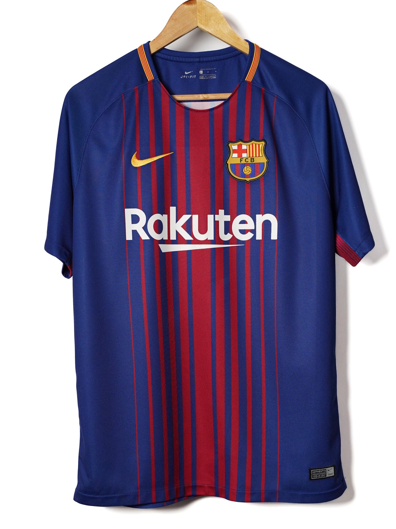 FC Barcelona Home Shirt 2017/18 Messi 10 (L)