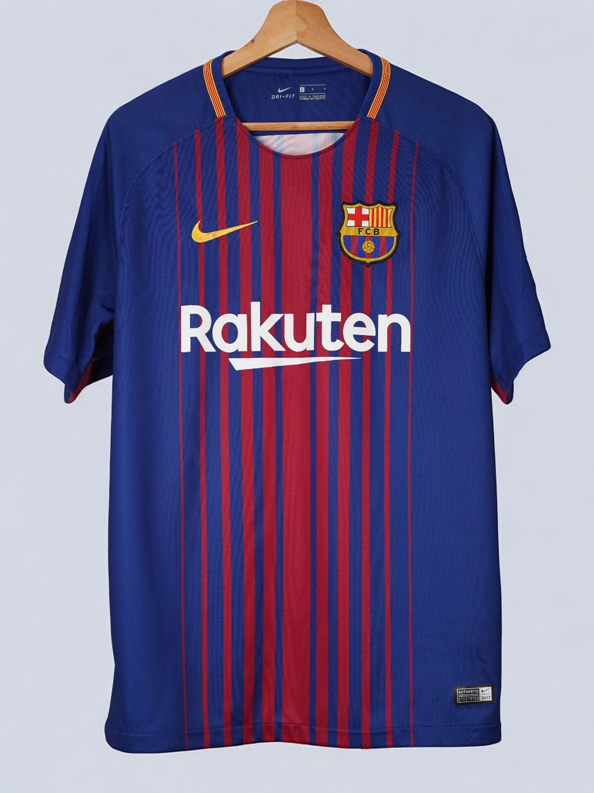 FC Barcelona Home Shirt 2017/18 Messi 10 (L)