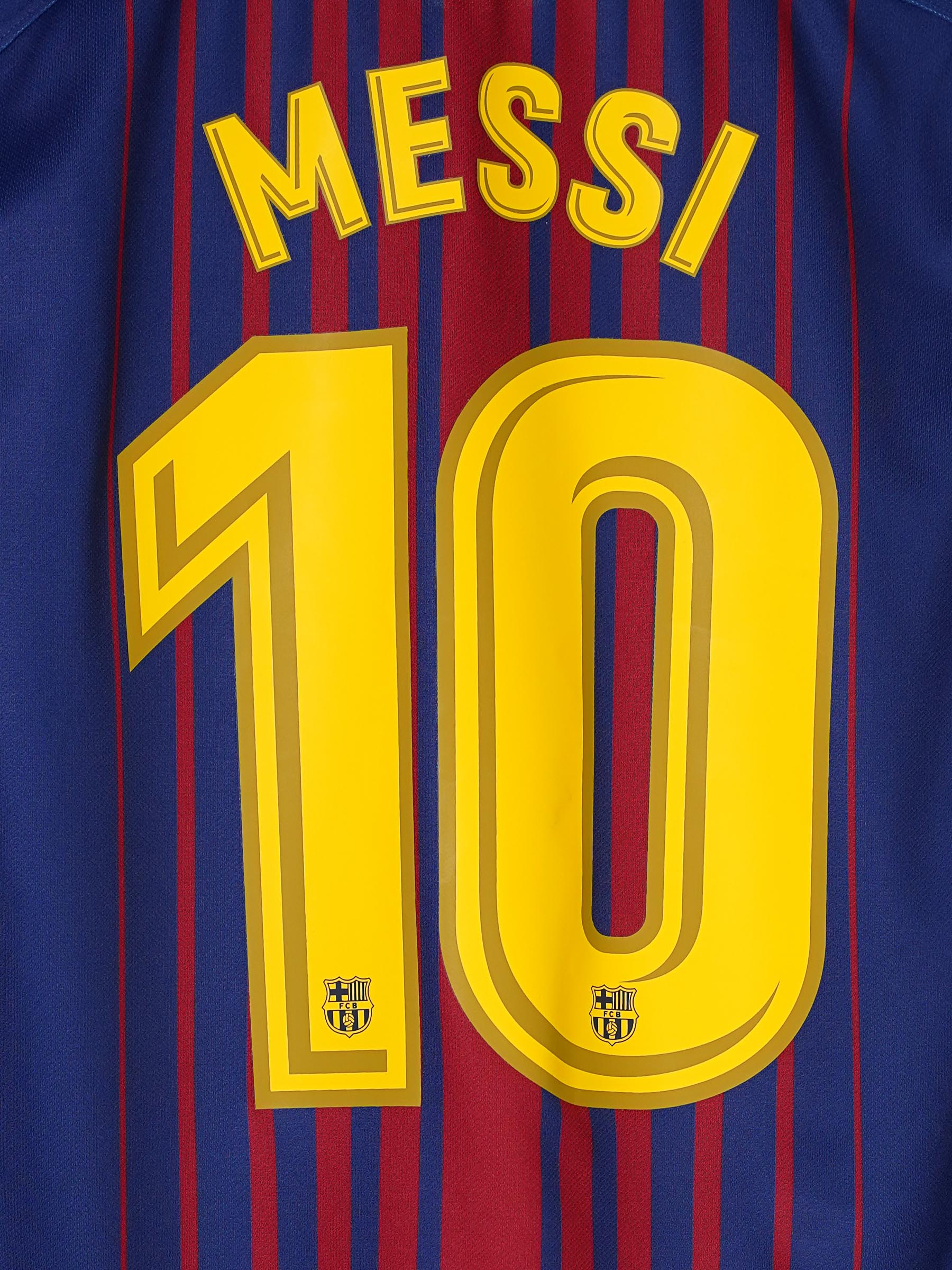 2017/18 Barcelona Messi #10 Home Shirt (L) Nike | First11