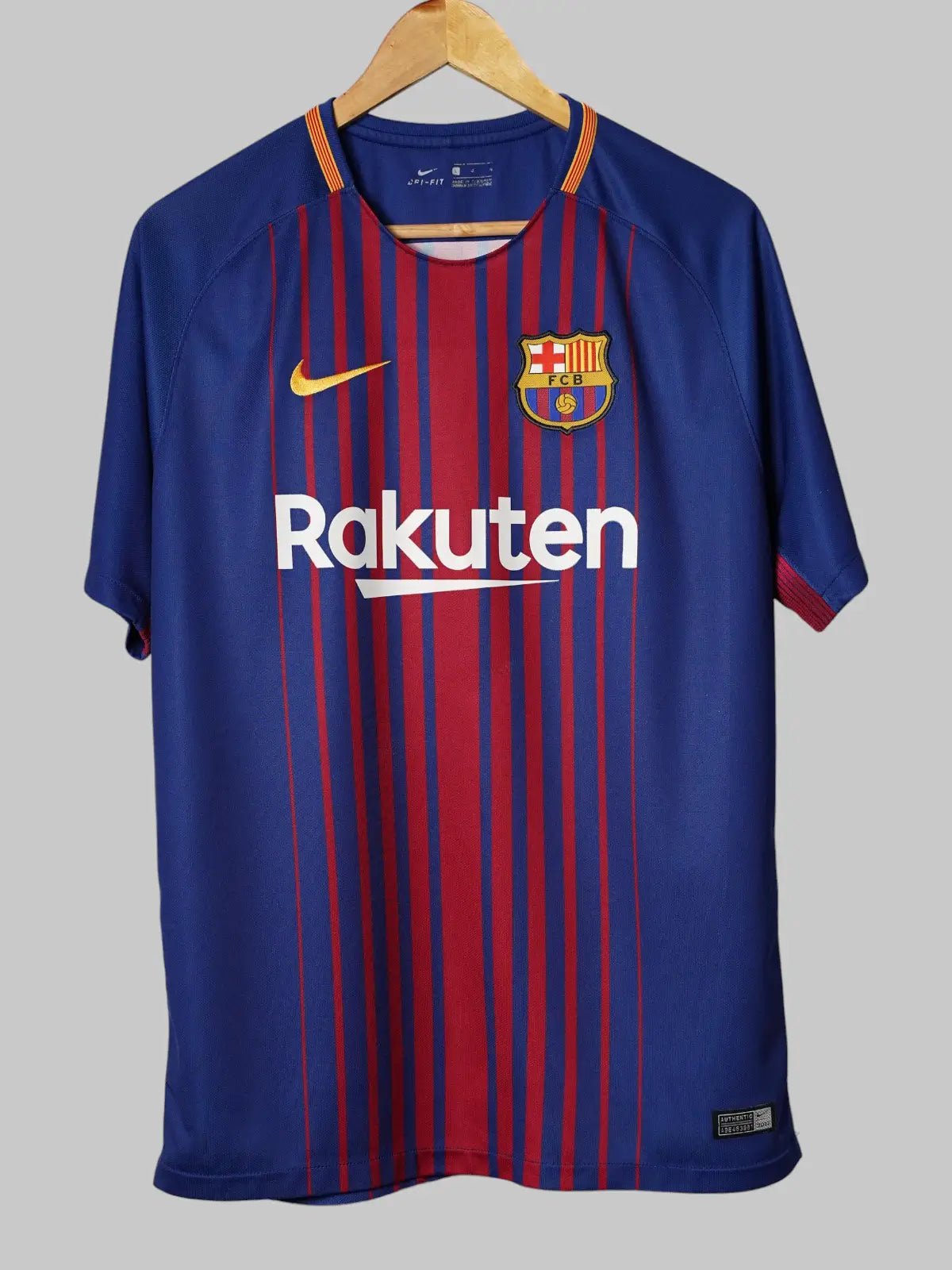 FC Barcelona Home Shirt 2017/18 Messi 10 (L)