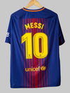 FC Barcelona Home Shirt 2017/18 Messi #10 (L)