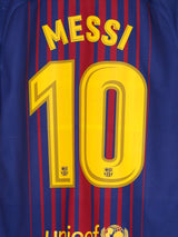 FC Barcelona Home Shirt 2017/18 Messi 10 (S)