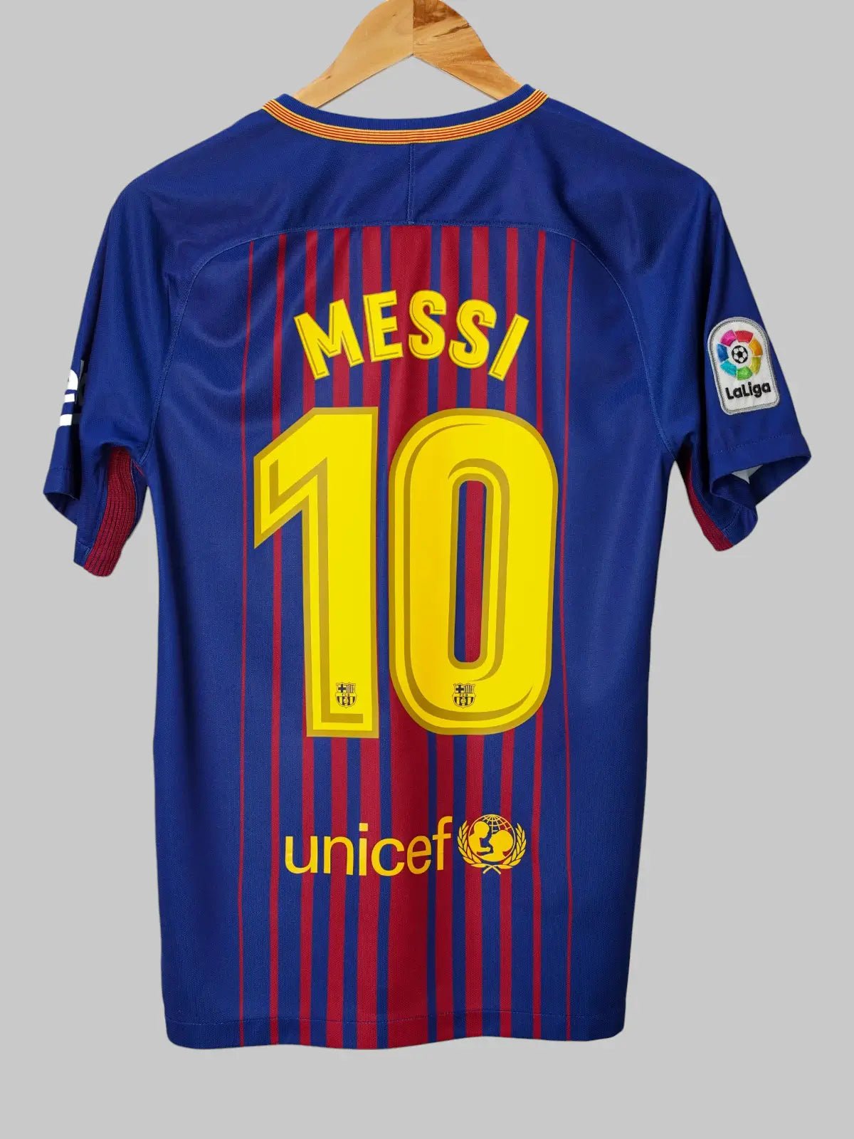 FC Barcelona Home Shirt 2017/18 Messi 10 (S)