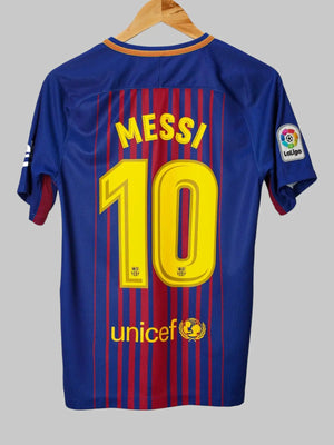 FC Barcelona Thuisshirt 2017/18 Messi 10 (S)