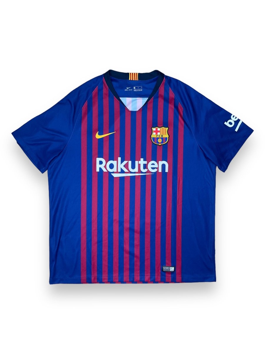 FC Barcelona Home Shirt 2018/19 - 9/10 - XL